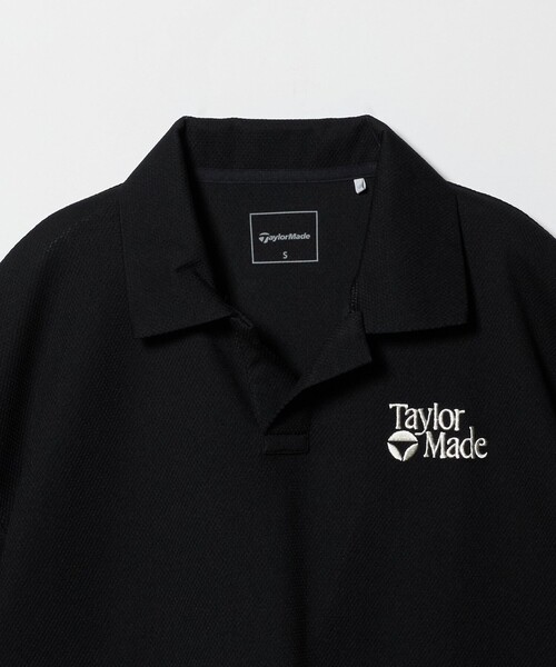 TaylorMade（テーラーメイド）の「＜TaylorMade＞HERITAGE-90 COLLECTION/ユニセックス クラシックロゴ オープンカラー ポロシャツ ストレッチ UV 吸水速乾（ポロシャツ・メンズ・オフホワイト/ブラック/ライトブルー・XL/L/S/M/XS）」の18枚目の写真