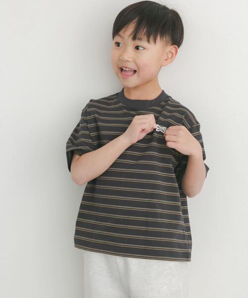 TOWNCRAFT（タウンクラフト）の「『親子リンク』『別注』PENNEYS×DOORS　THE FOX天竺 ショートスリーブTシャツ(KIDS)（Tシャツ/カットソー・キッズ・グリーン系その他/イエロー系その他・135/105/120）」の10枚目の写真