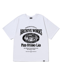 PEID（ペイド）の「PD タイガーワークス 半袖Tシャツ ホワイト（Tシャツ/カットソー）」