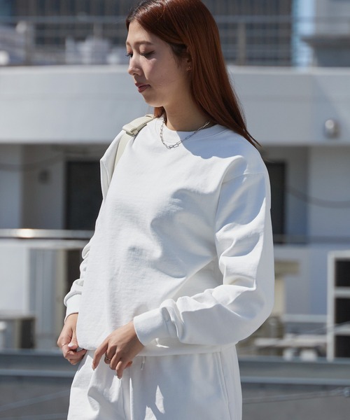 ACASAM(アカサム)の「ACASAM/アカサム PLANE CREW NECK SWEAT SHIRTS カジュアル ストリート クルーネック スウェット トレーナー ヴィンテージ 秋 秋服 2026年秋冬(スウェット・レディース・レッド/ホワイト/ネイビー/ブラック・S/M/L/XL)」の1枚目の写真