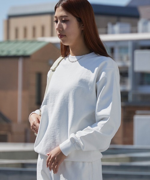 ACASAM(アカサム)の「ACASAM/アカサム PLANE CREW NECK SWEAT SHIRTS カジュアル ストリート クルーネック スウェット トレーナー ヴィンテージ 秋 秋服 2026年秋冬(スウェット・レディース・レッド/ホワイト/ネイビー/ブラック・S/M/L/XL)」の9枚目の写真