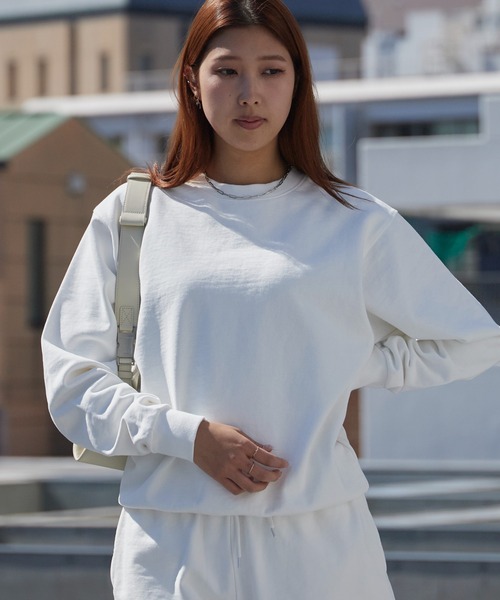 ACASAM(アカサム)の「ACASAM/アカサム PLANE CREW NECK SWEAT SHIRTS カジュアル ストリート クルーネック スウェット トレーナー ヴィンテージ 秋 秋服 2026年秋冬(スウェット・レディース・レッド/ホワイト/ネイビー/ブラック・S/M/L/XL)」の10枚目の写真