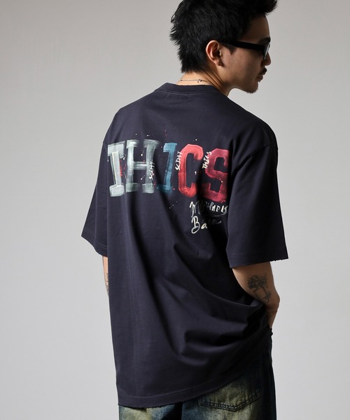 FUNALIVE(ファンアライブ)の「ABETTOR グラインダー加工手書き風「THICS」ロゴSS/T ※数量限定 半袖(Tシャツ/カットソー・メンズ・ホワイト/ブラック・M/L)」の15枚目の写真