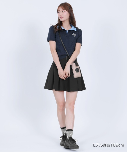 MARY QUANT(マリークワント)の「レイヤードポロ プルオーバー(ポロシャツ・レディース・ネイビー/ブラック/アイボリー/グレー・M)」の21枚目の写真