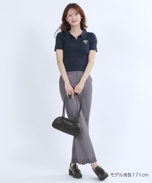 MARY QUANT(マリークワント)の「レイヤードポロ プルオーバー(ポロシャツ・レディース・ネイビー/ブラック/アイボリー/グレー・M)」の22枚目の写真