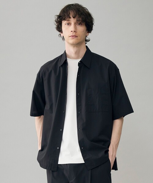 UNFILO(アンフィーロ)の「FINE MOVE Light シャツ(シャツ/ブラウス・メンズ・ブラック系/カーキ系/ネイビー系・SMALL/MEDIUM/LARGE/X-LARGE)」の1枚目の写真