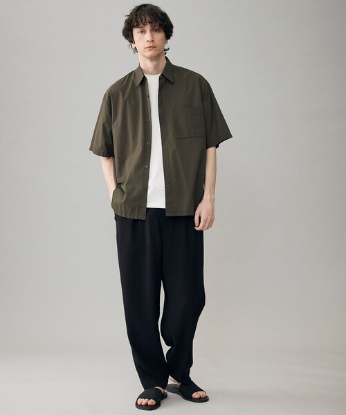 UNFILO(アンフィーロ)の「FINE MOVE Light シャツ(シャツ/ブラウス・メンズ・ブラック系/カーキ系/ネイビー系・SMALL/MEDIUM/LARGE/X-LARGE)」の7枚目の写真