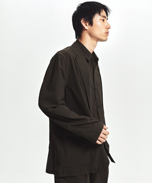 UNFILO(アンフィーロ)の「FINE MOVE Light シャツ(シャツ/ブラウス・メンズ・ブラック系/カーキ系/ネイビー系・SMALL/MEDIUM/LARGE/X-LARGE)」の21枚目の写真