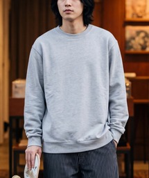 【T18】 【BTSA/ビー・ティー・エス・エー】STANDARD FIT CREWNECK
