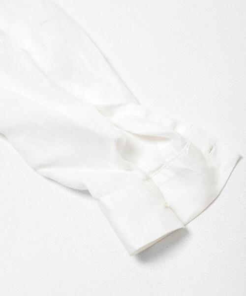 URBAN RESEARCH DOORS（アーバンリサーチドアーズ）の「リネンカーブスリーブブラウス（シャツ/ブラウス・レディース・モカ/イエロー/オフホワイト・FREE）」の15枚目の写真