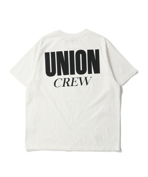 UNION(UNION TOKYO)(ユニオン)の「UNION TOKYO U CREW TEE ユニオントーキョー Tシャツ(Tシャツ/カットソー・メンズ・ブラック/ホワイト・L/M/S/XXL/XL)」の1枚目の写真
