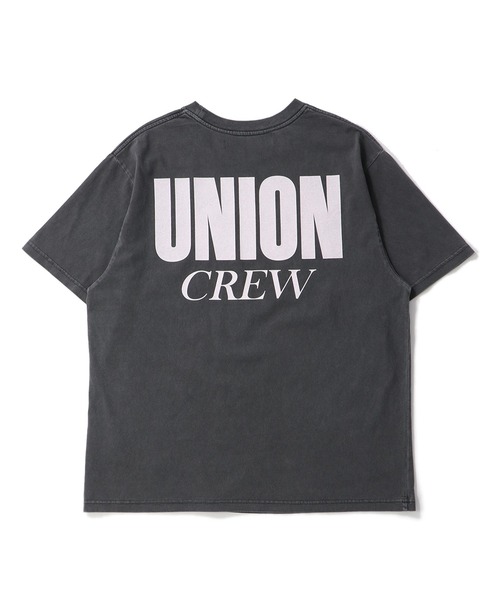 UNION(UNION TOKYO)(ユニオン)の「UNION TOKYO U CREW TEE ユニオントーキョー Tシャツ(Tシャツ/カットソー・メンズ・ブラック/ホワイト・L/M/S/XXL/XL)」の5枚目の写真