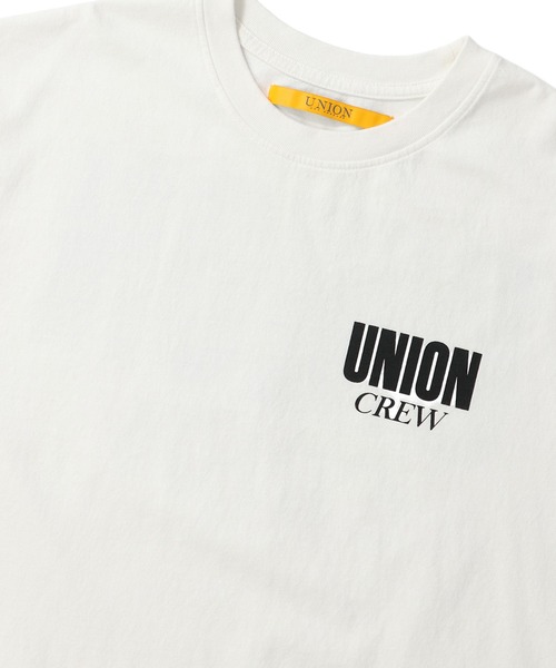 UNION(UNION TOKYO)(ユニオン)の「UNION TOKYO U CREW TEE ユニオントーキョー Tシャツ(Tシャツ/カットソー・メンズ・ブラック/ホワイト・L/M/S/XXL/XL)」の8枚目の写真