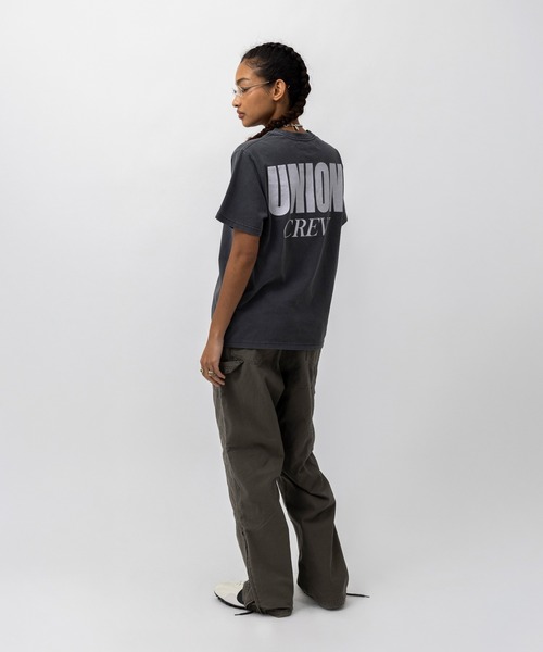 UNION(UNION TOKYO)(ユニオン)の「UNION TOKYO U CREW TEE ユニオントーキョー Tシャツ(Tシャツ/カットソー・メンズ・ブラック/ホワイト・L/M/S/XXL/XL)」の15枚目の写真