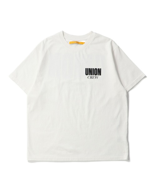 UNION(UNION TOKYO)(ユニオン)の「UNION TOKYO U CREW TEE ユニオントーキョー Tシャツ(Tシャツ/カットソー・メンズ・ブラック/ホワイト・L/M/S/XXL/XL)」の11枚目の写真