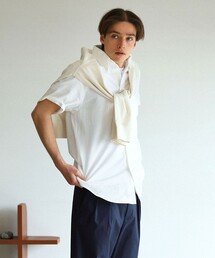 BROOKS BROTHERS | ◆オンラインストア限定◆ コットン　ビッグGFロゴ　シアサッカー　ショートスリーブ　カジュアルシャツ　Traditional Fit(シャツ/ブラウス)