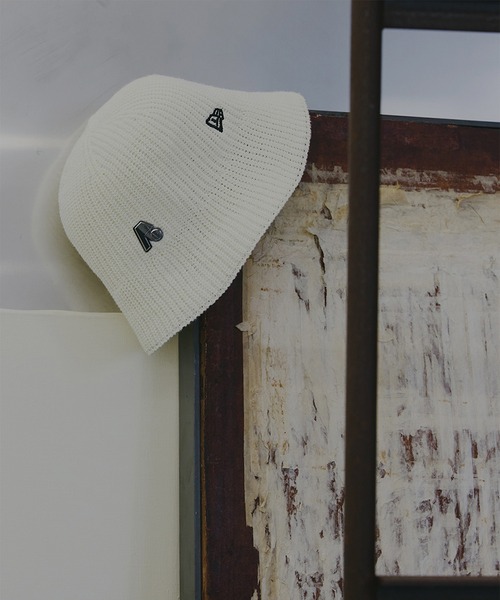 NEW ERA(ニューエラ)の「NEW ERA × Ameri KNIT BUCKET HAT(ハット・レディース・アイボリー/ブラック・FREE)」の11枚目の写真