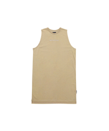 Under Layering Only Sleeveless T-Shirt [BEIGE]