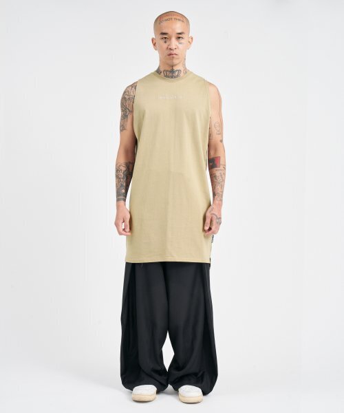 AJOBYAJO（アジョバイアジョ）の「Under Layering Only Sleeveless T-Shirt [BEIGE]（Tシャツ/カットソー・レディース・その他・FREE）」の4枚目の写真