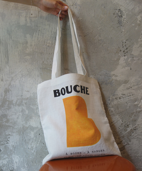 SLOBE IENA（スローブイエナ）の「BOUCHE SLOBE別注 リネントートバッグ（トートバッグ・レディース・オレンジ/グリーン/ピンク・FREE）」の12枚目の写真