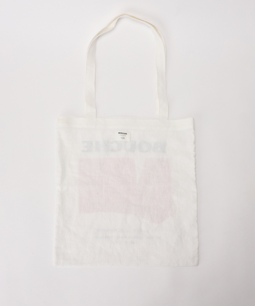 SLOBE IENA（スローブイエナ）の「BOUCHE SLOBE別注 リネントートバッグ（トートバッグ・レディース・オレンジ/グリーン/ピンク・FREE）」の16枚目の写真