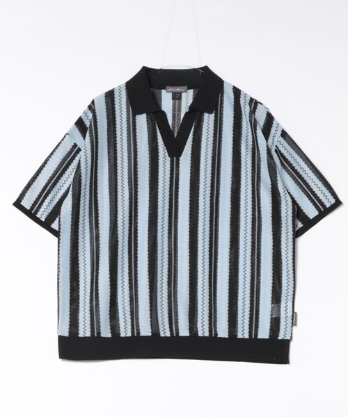 Eddie Bauer（エディーバウアー）の「オープン ジョニー Tシャツ（ポロシャツ・レディース・オフホワイト/ライトブルー/ベージュ・S/M/L）」の17枚目の写真