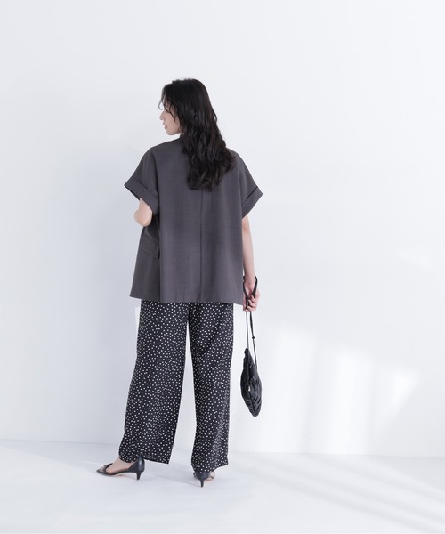 NATURAL BEAUTY BASIC(ナチュラルビューティーベーシック)の「ドットイージーパンツ(その他パンツ・レディース・ブラック系その他2/ホワイト系その他・フリ-)」の19枚目の写真