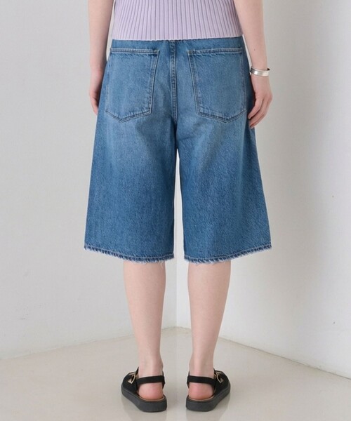 upperhights(アッパーハイツ)の「【upper hights/アッパーハイツ】THE LIAM SHORT デニム/ショートパンツ/ハーフパンツ/洗濯機洗い可/日本製(デニムパンツ・レディース・ブラック/ブルー・25/24/23)」の10枚目の写真