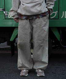 【ANACHRONORM】DIRTWORK WIDE CHINO TROUSERS