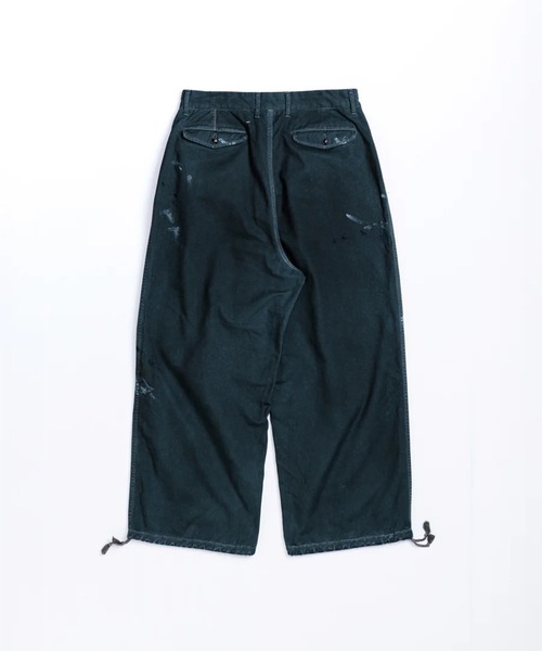 Anachronorm（アナクロノーム）の「【ANACHRONORM】DIRTWORK WIDE CHINO TROUSERS（チノパンツ・メンズ・ベージュ/グリーン・2/3）」の19枚目の写真