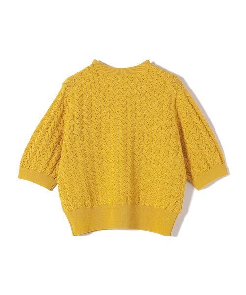 美品！定価11,880円　シップス  ニット　イエロー　黄色　マスタード SHIPS for women - 美品！定価11,880円 シップス ニット イエロー 黄色