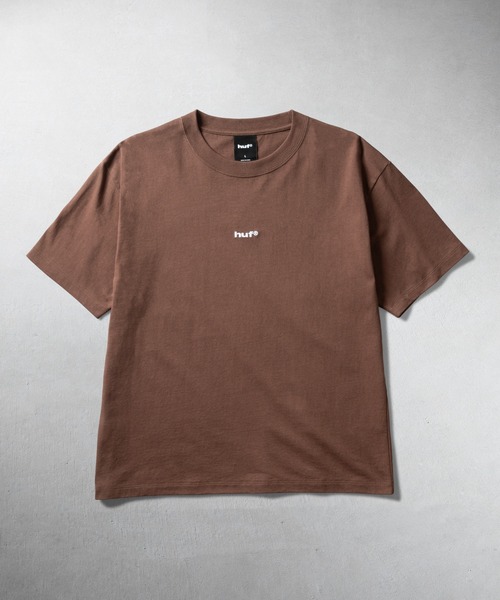 HUF（ハフ）の「HUF eightynine TINY TEE（Tシャツ/カットソー・メンズ・ブラウン/ライトブルー/ホワイト/ブラック/カモフラージュ/ピンク系その他/マスタード・L/M/S）」の4枚目の写真