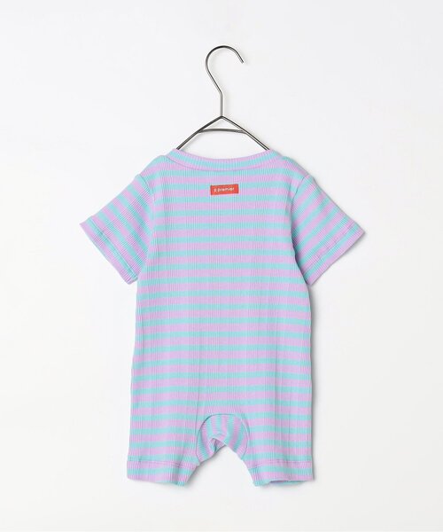 p.premier(ピードットプルミエ)の「選べる2タイプイロチ買いしたい前あきロンパース リンク(ロンパース・キッズ・ダークグリーン/ブラウン/グリーン/レッド/ラベンダー/イエロー・70/80)」の14枚目の写真