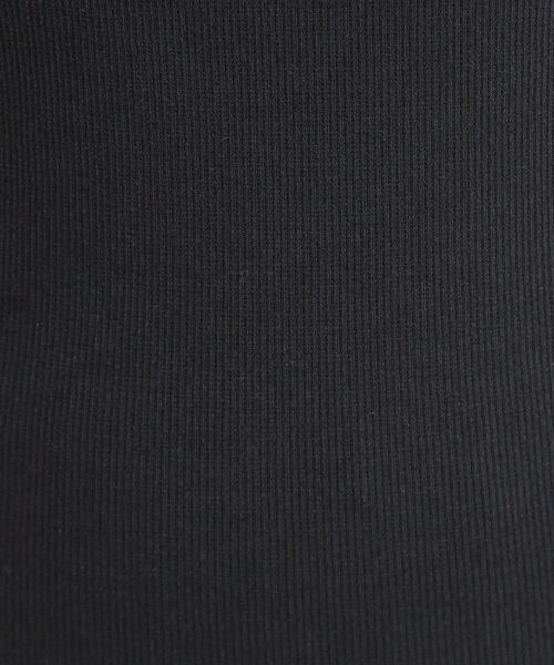 SHOO・LA・RUE（シューラルー）の「【洗濯機可/S-LL】カップ付き Wストラップ テレコキャミソール（タンクトップ・レディース・オフホワイト/ブラウン系その他/ブラック・04/03/02/01）」の11枚目の写真