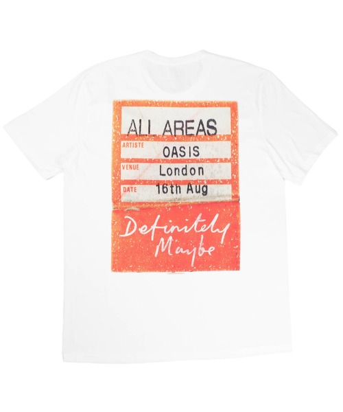 ROCK-OFF(ロックオフ)の「【ROCK-OFF】【3】OASIS MAY BE AAA 2 BOX LOGO T-SHIRTS(Tシャツ/カットソー・メンズ・ホワイト・MEDIUM/LARGE)」の4枚目の写真