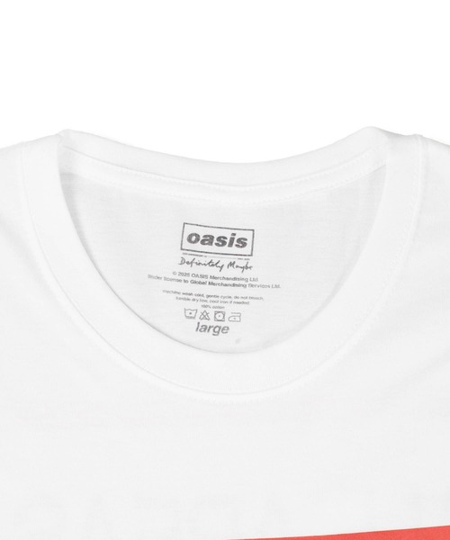 ROCK-OFF(ロックオフ)の「【ROCK-OFF】【3】OASIS MAY BE AAA 2 BOX LOGO T-SHIRTS(Tシャツ/カットソー・メンズ・ホワイト・MEDIUM/LARGE)」の6枚目の写真