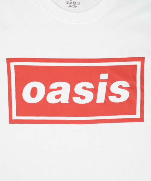 ROCK-OFF(ロックオフ)の「【ROCK-OFF】【3】OASIS MAY BE AAA 2 BOX LOGO T-SHIRTS(Tシャツ/カットソー・メンズ・ホワイト・MEDIUM/LARGE)」の7枚目の写真