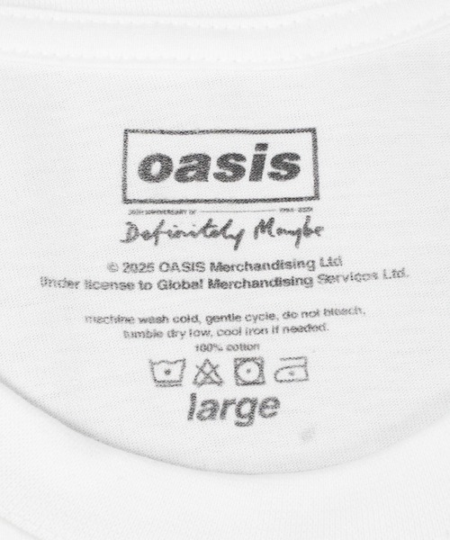 ROCK-OFF(ロックオフ)の「【ROCK-OFF】【3】OASIS MAY BE AAA 2 BOX LOGO T-SHIRTS(Tシャツ/カットソー・メンズ・ホワイト・MEDIUM/LARGE)」の10枚目の写真