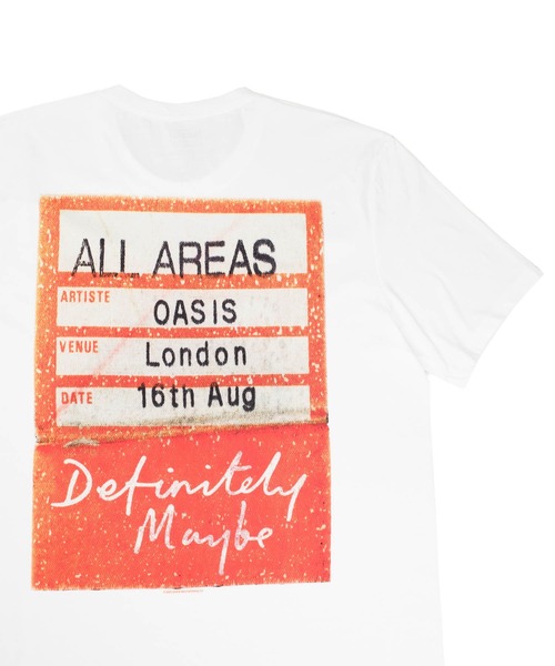 ROCK-OFF(ロックオフ)の「【ROCK-OFF】【3】OASIS MAY BE AAA 2 BOX LOGO T-SHIRTS(Tシャツ/カットソー・メンズ・ホワイト・MEDIUM/LARGE)」の3枚目の写真