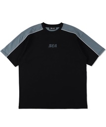 Reflective Piping Track S/S Top（Tシャツ/カットソー）｜WIND AND