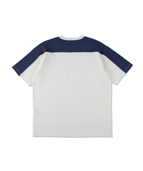 WIND AND SEA（ウィンダンシー）の「SEA Logo Piping Tee（Tシャツ/カットソー・メンズ・グリーン/ホワイト/ブラック/ブラウン・LARGE/MEDIUM/X-LARGE）」の5枚目の写真