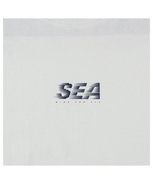 WIND AND SEA（ウィンダンシー）の「SEA Logo Piping Tee（Tシャツ/カットソー・メンズ・グリーン/ホワイト/ブラック/ブラウン・LARGE/MEDIUM/X-LARGE）」の6枚目の写真