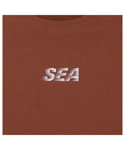 WIND AND SEA（ウィンダンシー）の「SEA Logo Piping Tee（Tシャツ/カットソー・メンズ・グリーン/ホワイト/ブラック/ブラウン・LARGE/MEDIUM/X-LARGE）」の10枚目の写真