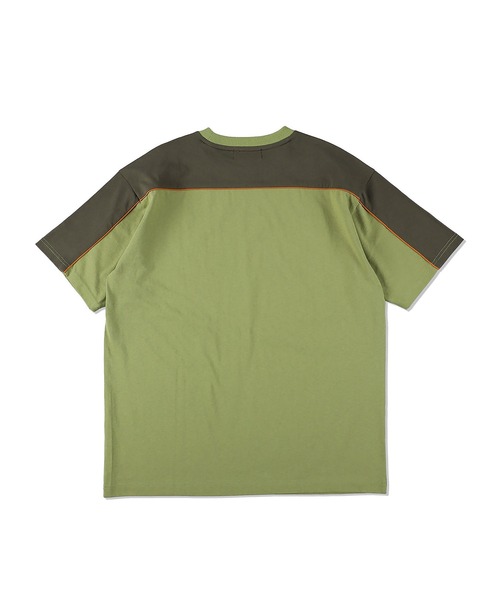 WIND AND SEA（ウィンダンシー）の「SEA Logo Piping Tee（Tシャツ/カットソー・メンズ・グリーン/ホワイト/ブラック/ブラウン・LARGE/MEDIUM/X-LARGE）」の11枚目の写真