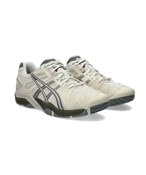 ASICS(アシックス)の「【ASICS】GEL-RESOLUTION 5(スニーカー・レディース・クリーム・25/24.5/24/23.5/23)」の4枚目の写真