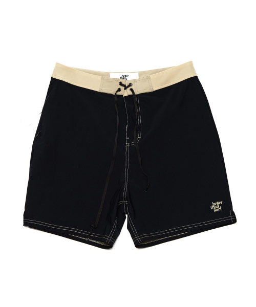 BETTER THAN SURF(ベターザンサーフ)の「SAND BOARDSHORTS - BLACK(その他パンツ・メンズ・その他・28/30/32/34)」の1枚目の写真