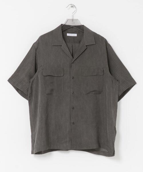 URBAN RESEARCH(アーバンリサーチ)の「CUPRO COLD DYE SHIRTS(シャツ/ブラウス・メンズ・ブラック/ベージュ・MEDIUM/LARGE)」の9枚目の写真