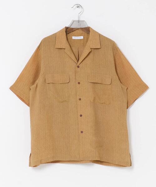 URBAN RESEARCH(アーバンリサーチ)の「CUPRO COLD DYE SHIRTS(シャツ/ブラウス・メンズ・ブラック/ベージュ・MEDIUM/LARGE)」の16枚目の写真