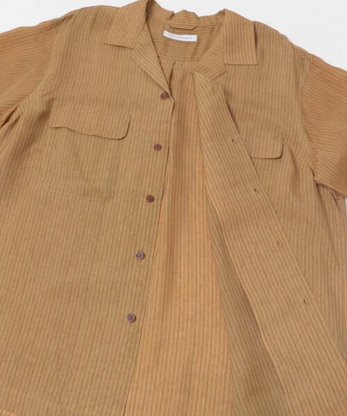 URBAN RESEARCH(アーバンリサーチ)の「CUPRO COLD DYE SHIRTS(シャツ/ブラウス・メンズ・ブラック/ベージュ・MEDIUM/LARGE)」の18枚目の写真