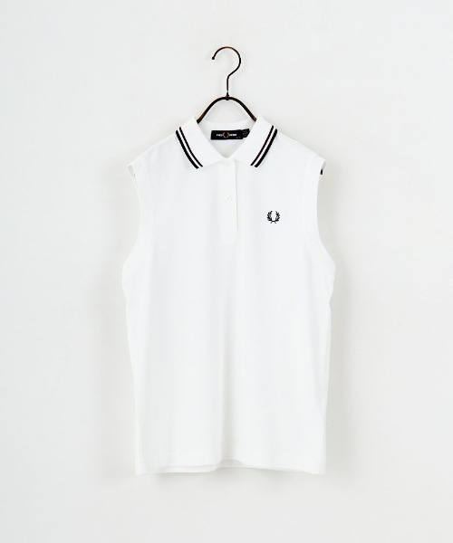 FRED PERRY/フレッドペリー] ツインティップライン ノースリーブ
